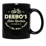 Bike Punk Black Coffee Mug, Gift Coffee Mug - Black