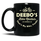 Bike Punk Black Coffee Mug, Gift Coffee Mug - Black