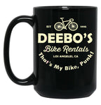 Bike Punk Black Coffee Mug, Gift Coffee Mug