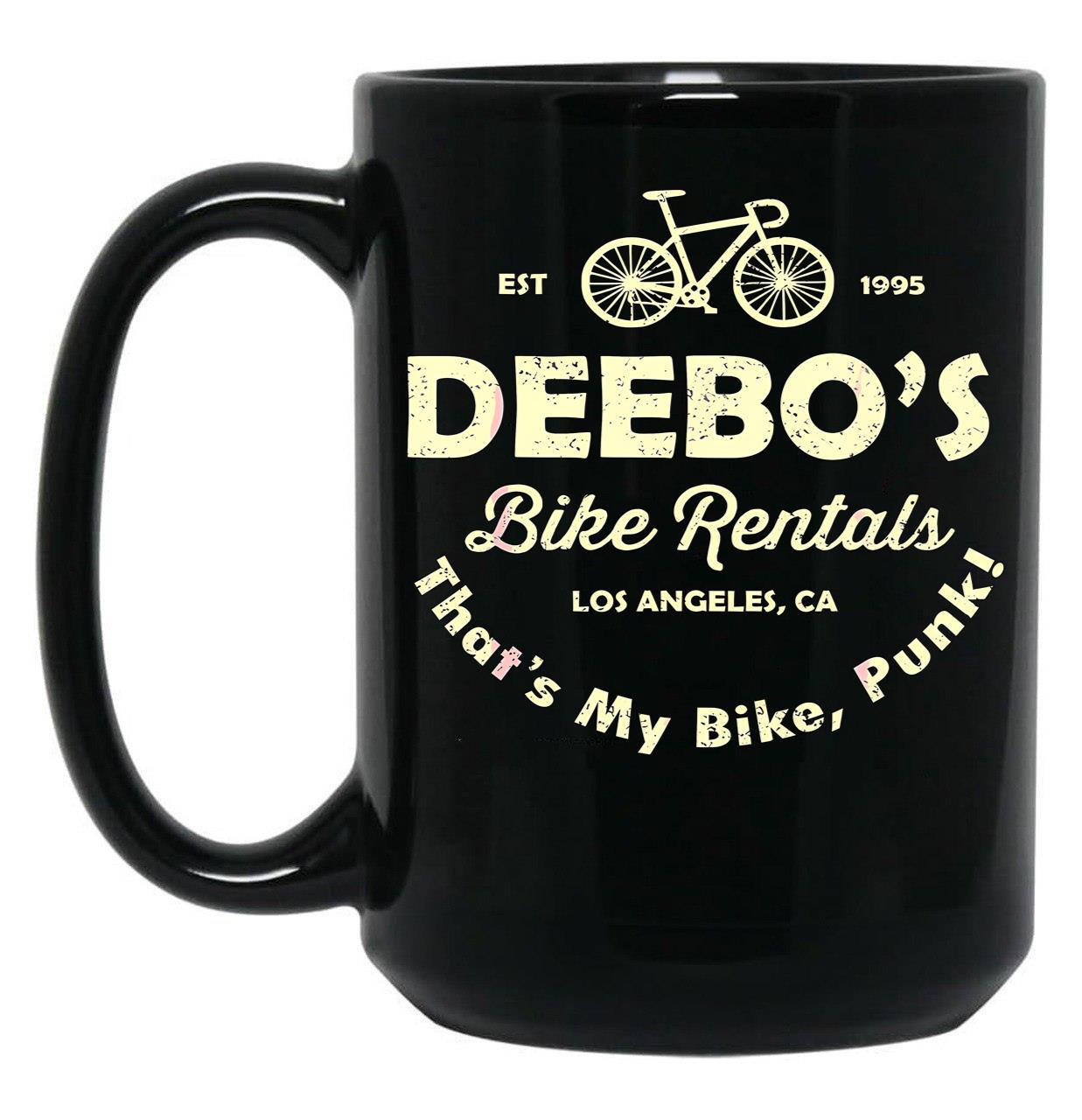 Bike Punk Black Coffee Mug, Gift Coffee Mug
