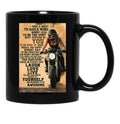 Biker Today Is A Good Day To Have A Great Day Poster Black Coffee Mug - Black