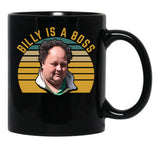 Billy Gerhardt Boss - Billy Is A Boss Funny Meme Black Coffee Mug, Gift Coffee Mug - Black