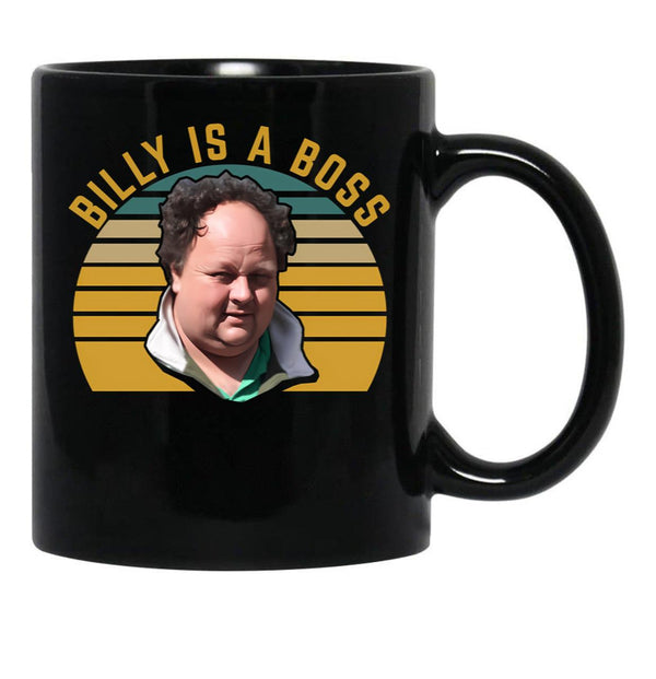 Billy Gerhardt Boss - Billy Is A Boss Funny Meme Black Coffee Mug, Gift Coffee Mug - Black
