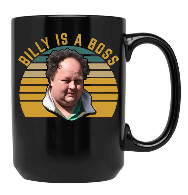 Billy Gerhardt Boss - Billy Is A Boss Funny Meme Black Coffee Mug, Gift Coffee Mug