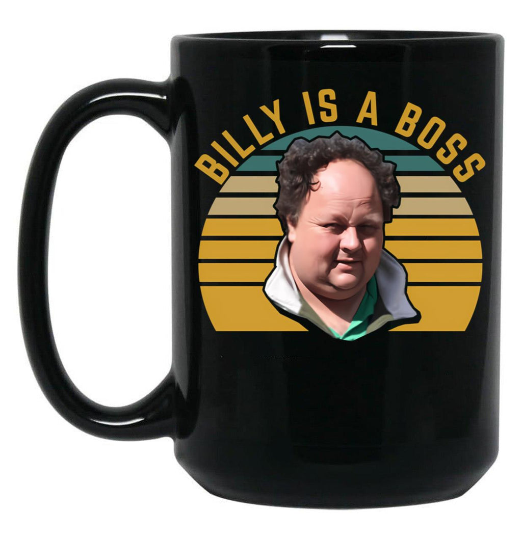 Billy Gerhardt Boss - Billy Is A Boss Funny Meme Black Coffee Mug, Gift Coffee Mug