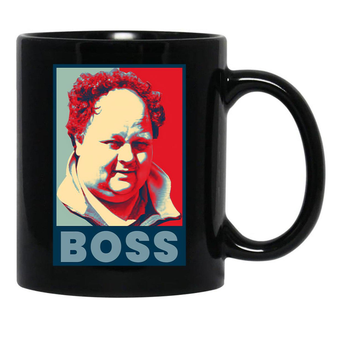 Billy Gerhardt Boss Funny Meme Black Coffee Mug, Gift Coffee Mug - Black