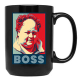 Billy Gerhardt Boss Funny Meme Black Coffee Mug, Gift Coffee Mug