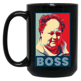 Billy Gerhardt Boss Funny Meme Black Coffee Mug, Gift Coffee Mug