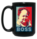 Billy Gerhardt Boss Funny Meme Black Coffee Mug, Gift Coffee Mug