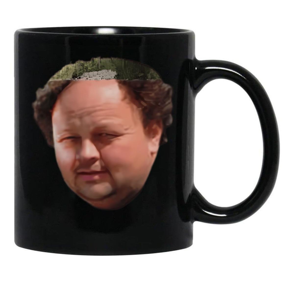 Billy Gerhardt Meme Funny Island (2) Black Coffee Mug, Gift Coffee Mug - Black