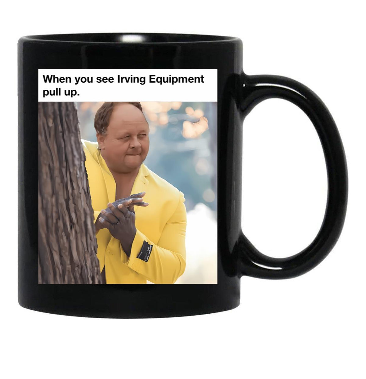 Billy Gerhardt Meme Funny Island (3) Black Coffee Mug, Gift Coffee Mug - Black
