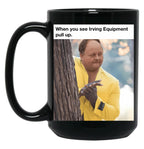 Billy Gerhardt Meme Funny Island (3) Black Coffee Mug, Gift Coffee Mug