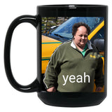 Billy Gerhardt Meme Funny Island Black Coffee Mug, Gift Coffee Mug
