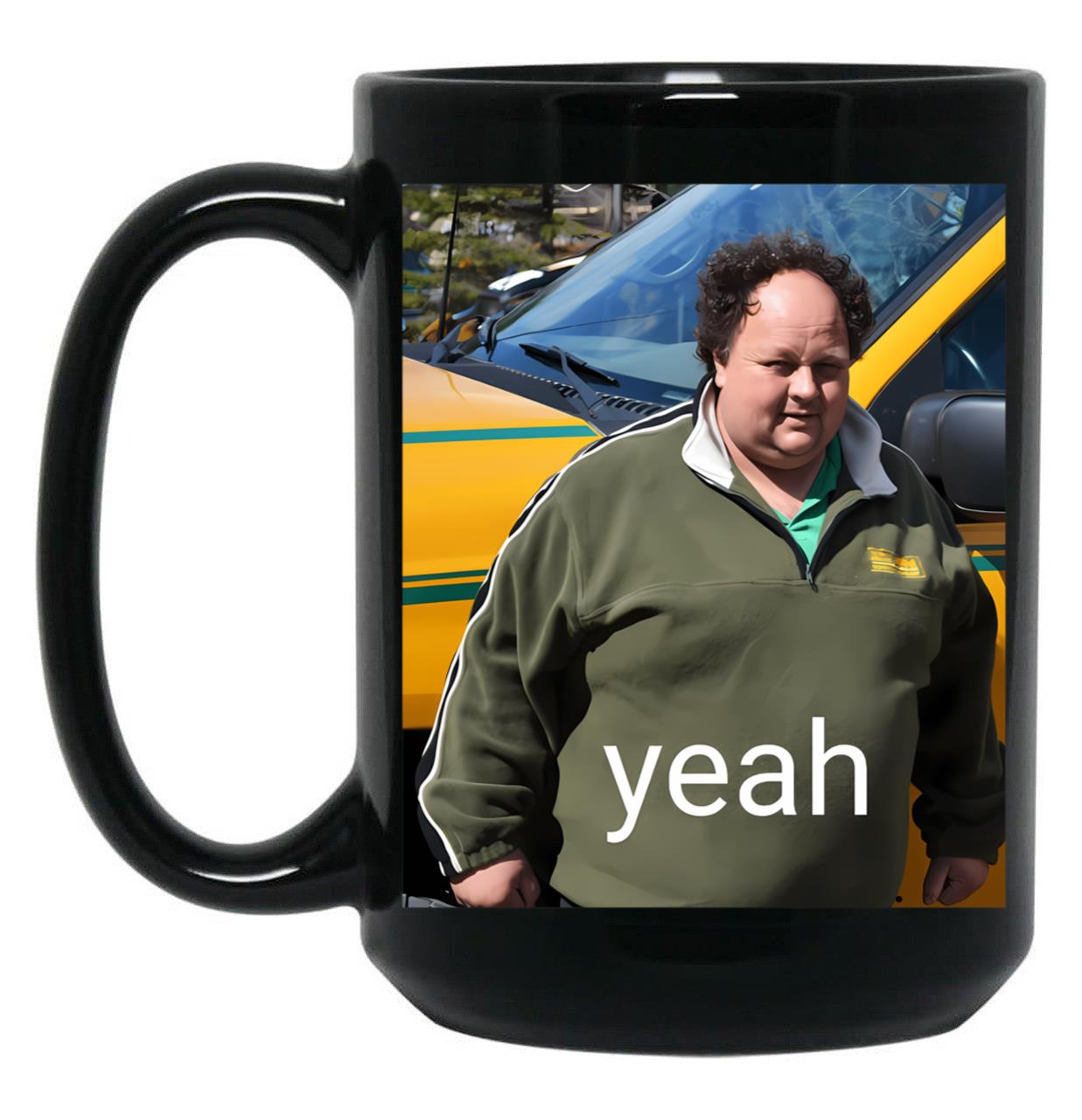 Billy Gerhardt Meme Funny Island Black Coffee Mug, Gift Coffee Mug