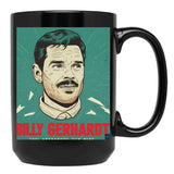 Billy Gerhardt Black Coffee Mug, Gift Coffee Mug