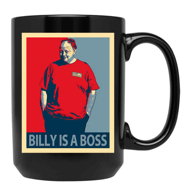 Billy Gerhardt Black Coffee Mug, Gift Coffee Mug