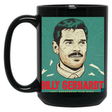 Billy Gerhardt Black Coffee Mug, Gift Coffee Mug