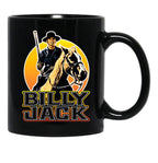 Billy Jack One Man Becomes The Law Black Coffee Mug, Gift Coffee Mug - Black