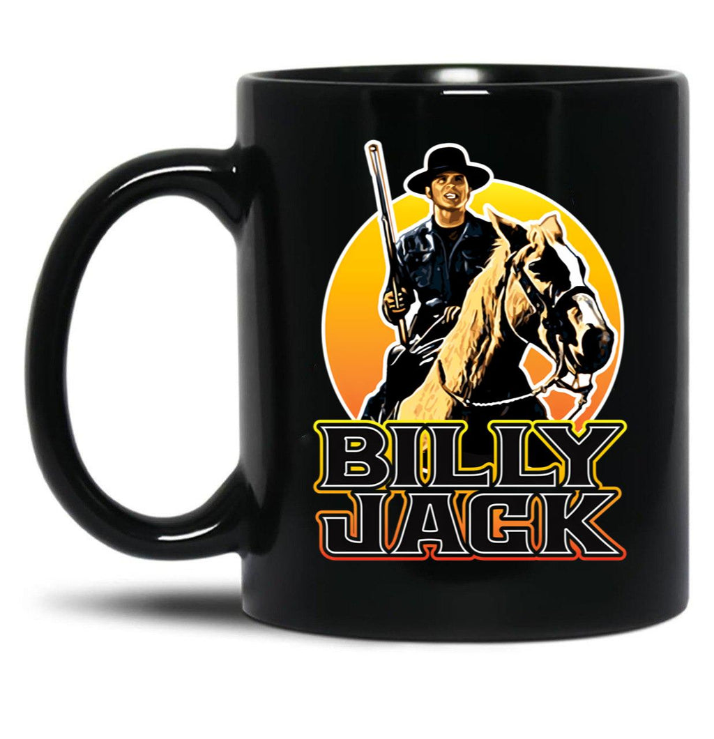 Billy Jack One Man Becomes The Law Black Coffee Mug, Gift Coffee Mug