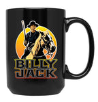 Billy Jack One Man Becomes The Law Black Coffee Mug, Gift Coffee Mug