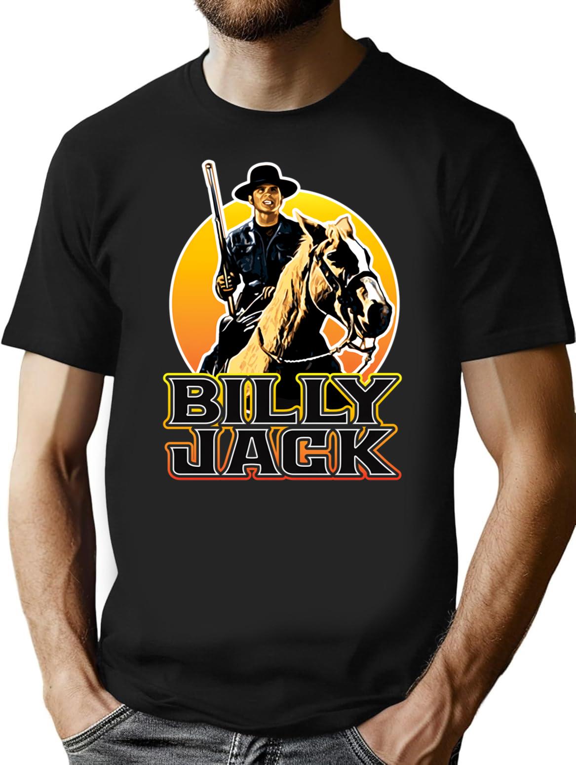 Billy Jack One Man Becomes The Law Premium Heavyweight Cotton T-Shirt - Black