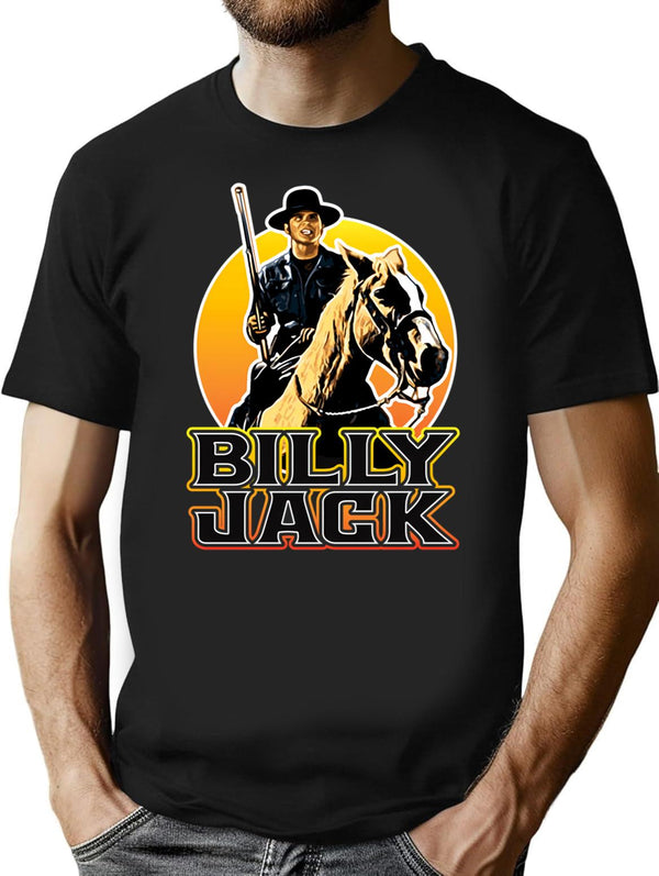 Billy Jack One Man Becomes The Law Premium Heavyweight Cotton T-Shirt - Black