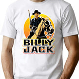 Billy Jack One Man Becomes The Law Premium Heavyweight Cotton T-Shirt - White