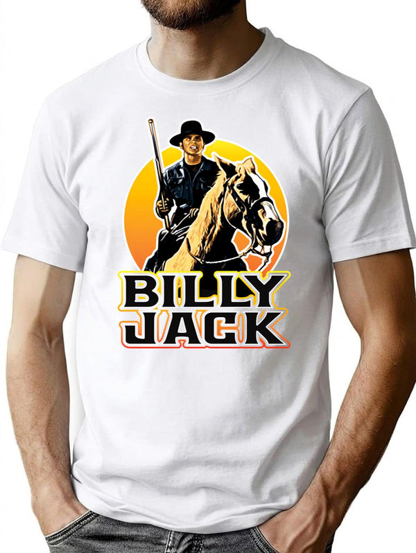 Billy Jack One Man Becomes The Law Premium Heavyweight Cotton T-Shirt - White