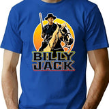 Billy Jack One Man Becomes The Law Premium Heavyweight Cotton T-Shirt - Blue