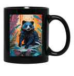 Binturong Black Coffee Mug, Gift Coffee Mug - Black