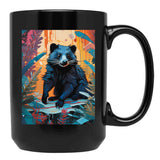 Binturong Black Coffee Mug, Gift Coffee Mug
