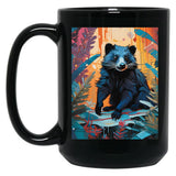 Binturong Black Coffee Mug, Gift Coffee Mug