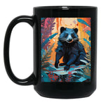 Binturong Black Coffee Mug, Gift Coffee Mug