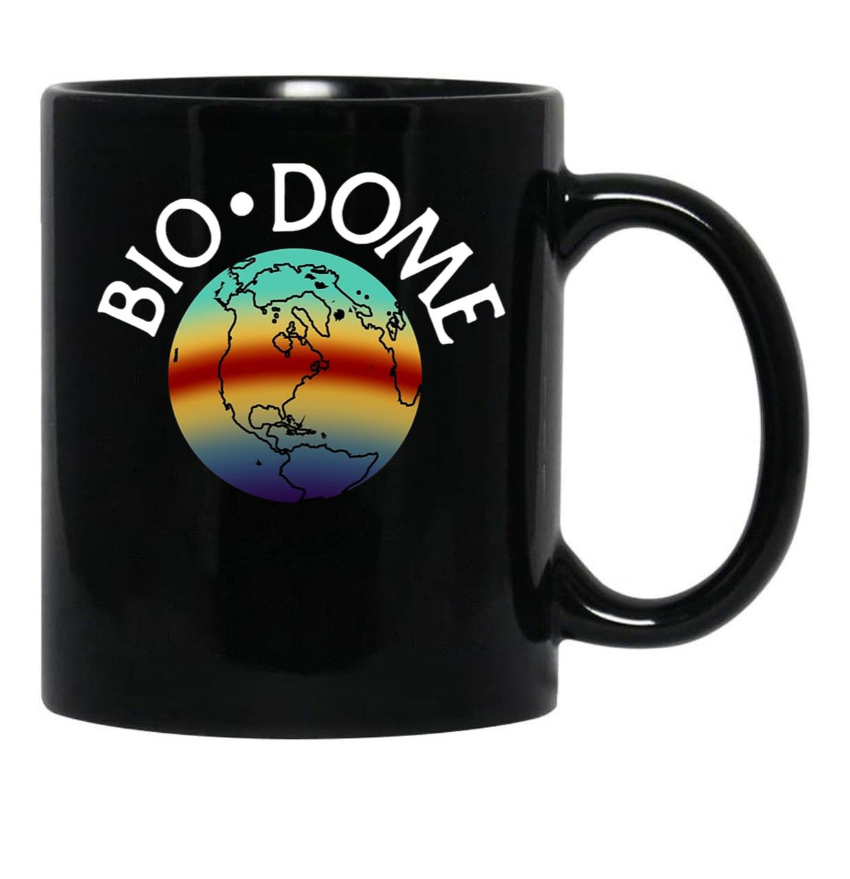 Bio-Dome Black Coffee Mug, Gift Coffee Mug - Black