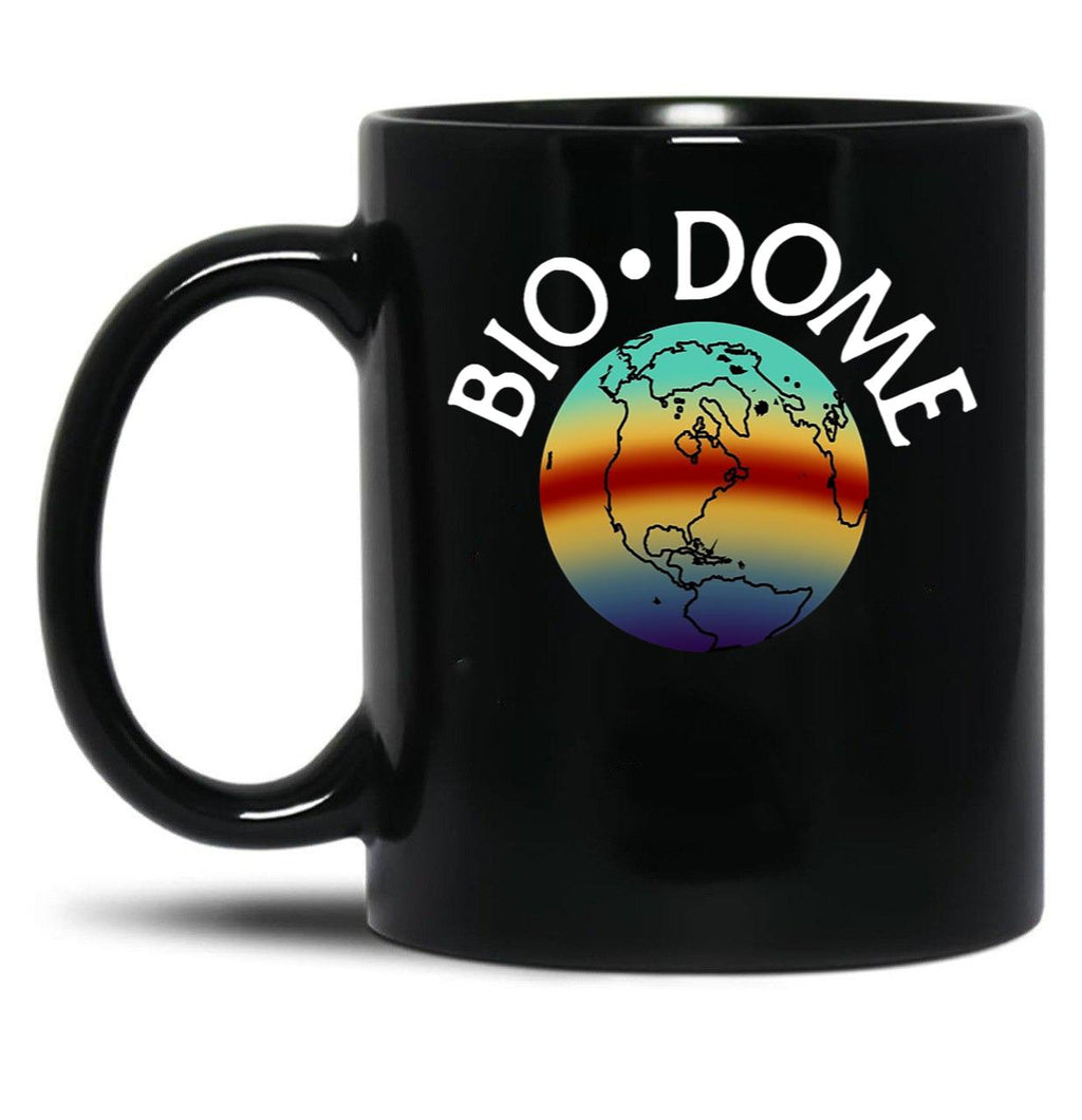 Bio-Dome Black Coffee Mug, Gift Coffee Mug