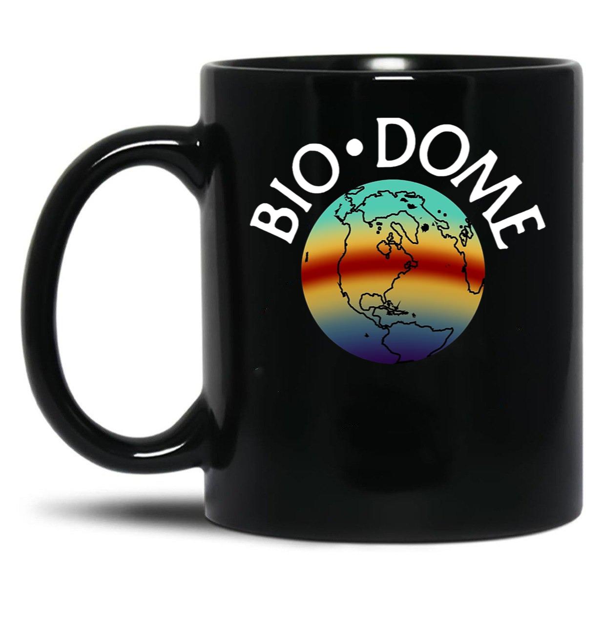 Bio-Dome Black Coffee Mug, Gift Coffee Mug