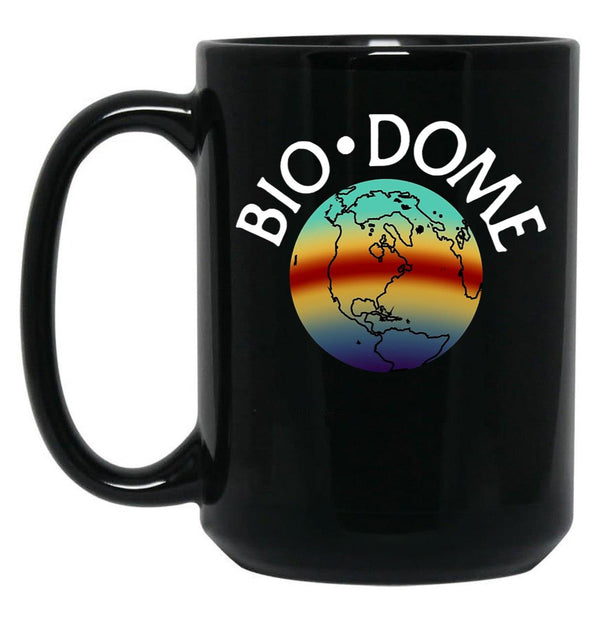 Bio-Dome Black Coffee Mug, Gift Coffee Mug - Black