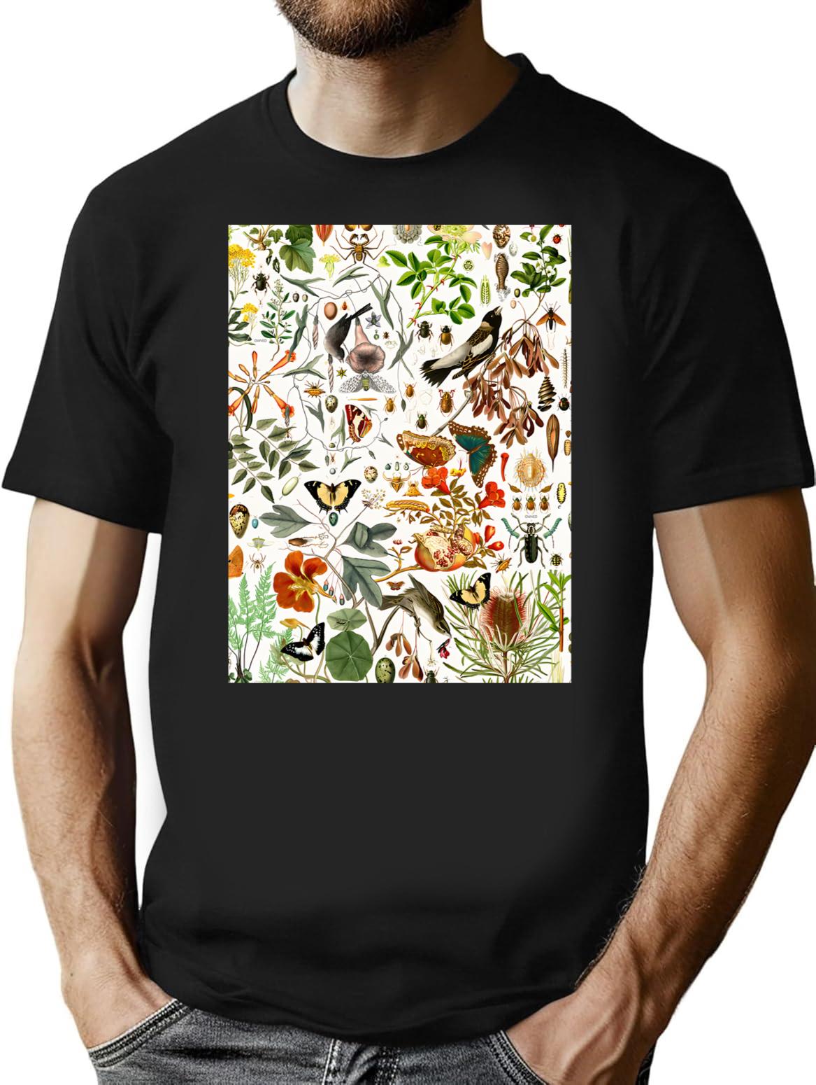 Biology 101 T-Shirt for Men & Women, T-Shirts Graphic Tee - Black