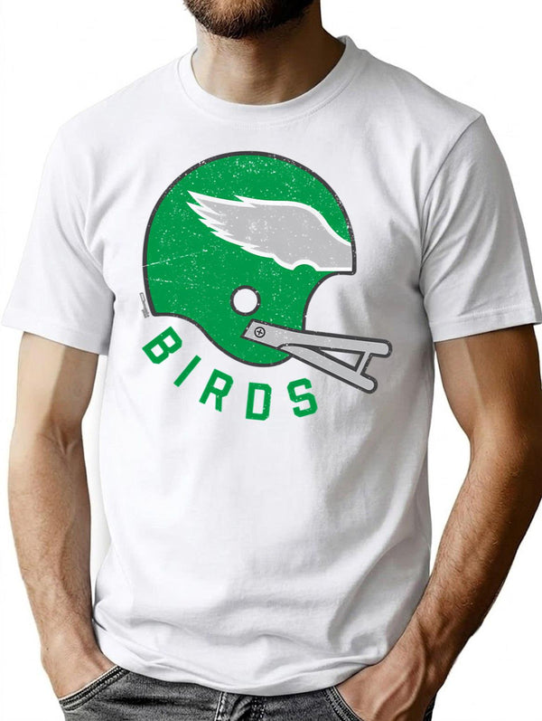 Birds Damgoodgame Lid Graphic T-Shirt for Men & Women, T-Shirts Graphic Tee - White