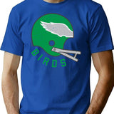 Birds Damgoodgame Lid Graphic T-Shirt for Men & Women, T-Shirts Graphic Tee - Blue