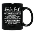 Birthday Lucky Dad May Black Coffee Mug - Black