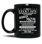 Birthday Mom Born In December Black Coffee Mug