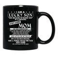 Birthday Mom Born In July Black Coffee Mug - Black