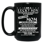 Birthday Mom Born In July Black Coffee Mug