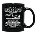 Birthday Mom Black Coffee Mug - Black