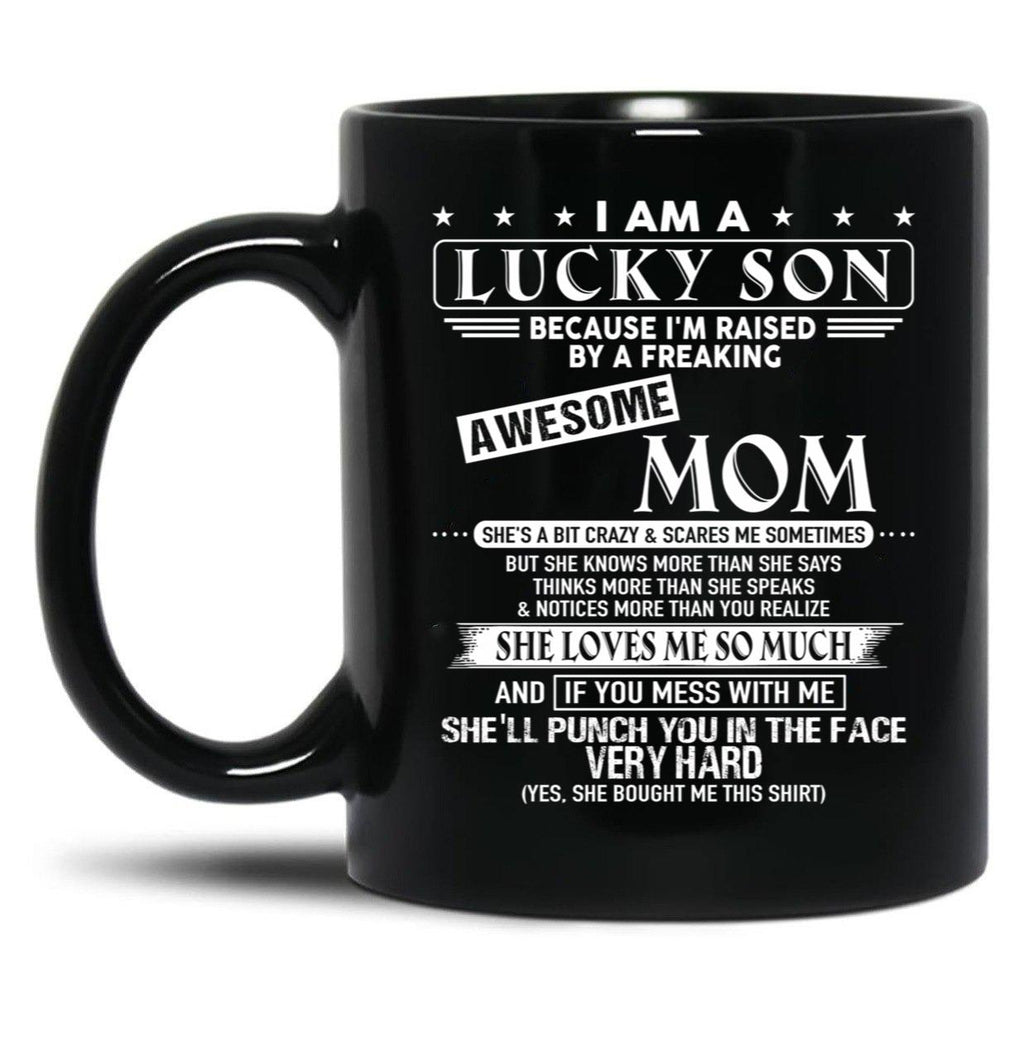 Birthday Mom Black Coffee Mug