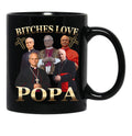 Love Popa Pope Leo Xiv 9 Black Coffee Mug - Black