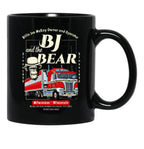 Bj And The Bear Trucking Company Black Coffee Mug, Gift Coffee Mug - Black