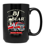 Bj And The Bear Trucking Company Black Coffee Mug, Gift Coffee Mug