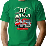 Bj And The Bear Trucking Company Premium Heavyweight Cotton T-Shirt - Green
